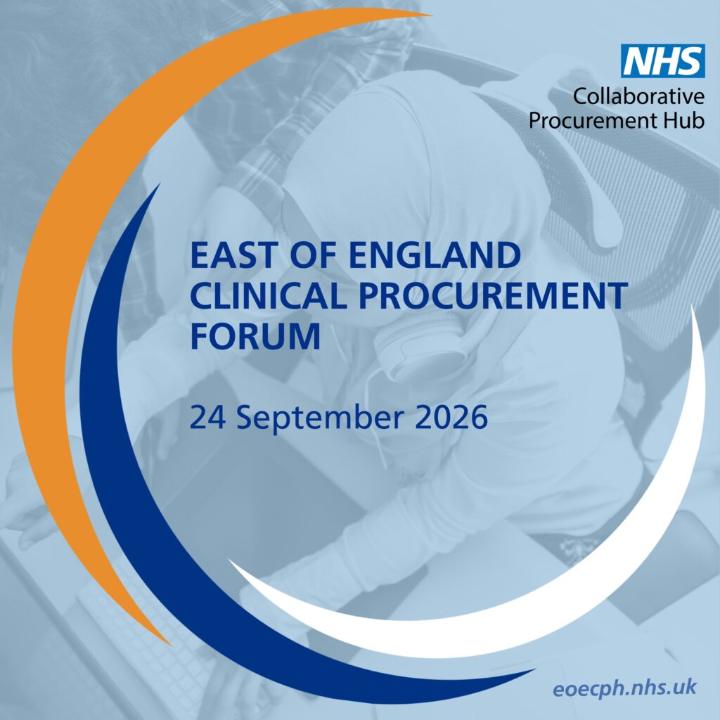 The title of the forum inside the Hub's logo on a semi-transparent background with two people collaborating.